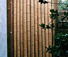 Sichtschutz aus Bambus